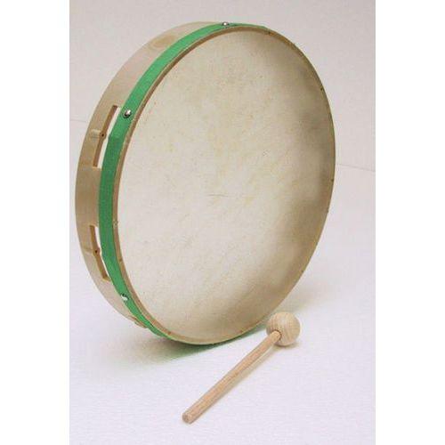 Tambourin de rythme, peau naturelle ø 25cm + maillet thumbnail image 1