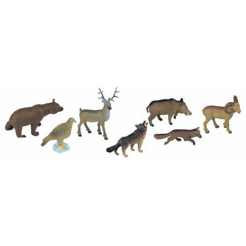 Illustration de : Les animaux de la forêt - Lot de 8 - Miniland