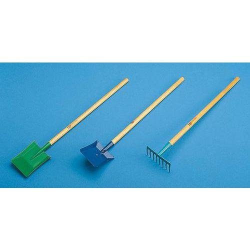 Illustration de : Atelier jardinage : bêche carrée métal