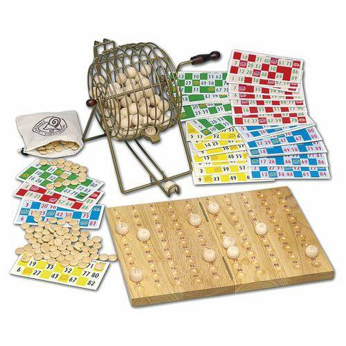 Illustration de : Bingo de luxe - Coffret de loterie complet