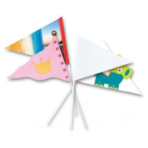 Illustration de : Fanion forme triangulaire