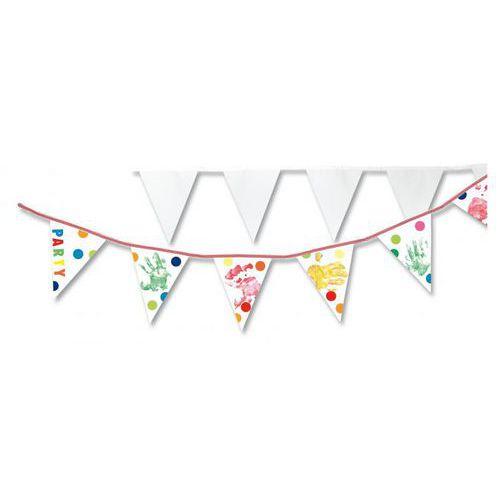 Banderole de 15 fanions à décorer (Lot de 2) thumbnail image 1
