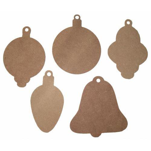 Illustration de : Assortiment de 50 décorations de noël n°1 à suspendre