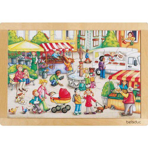 Puzzle le marché thumbnail image 1