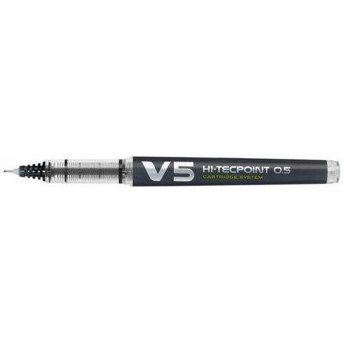 Stylo roller encre liquide Begreen Hi-Tecpoint V5 pointe 0.5 mm - noir thumbnail image 1