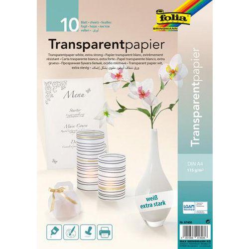 Feuille calque blanc 115g A4 imprimable (Pochette de 10) thumbnail image 1