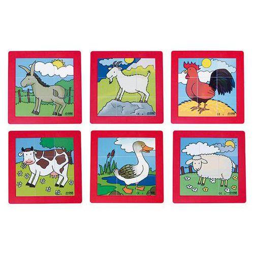 Illustration de : Puzzle les animaux de la ferme - Rolf