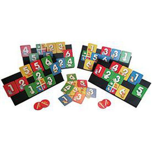 Illustration de : Rummi junior - Jeu de combinaisons colorées