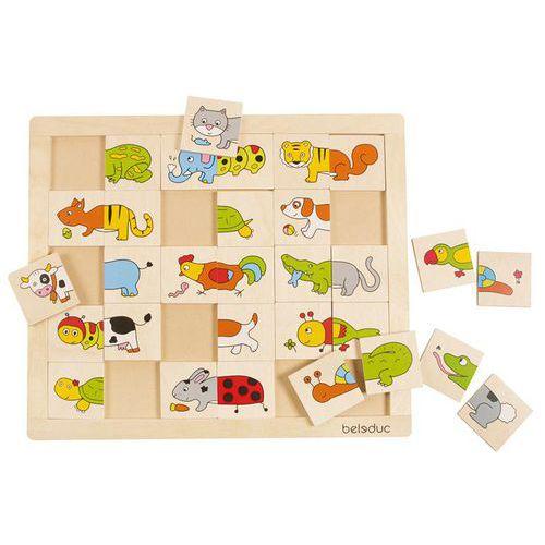 Puzzle méli-mélo les animaux thumbnail image 1