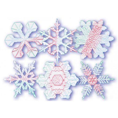 Lot 6 plaques relief flocons de différentes formes 17,5 x 17,5 cm. thumbnail image 1