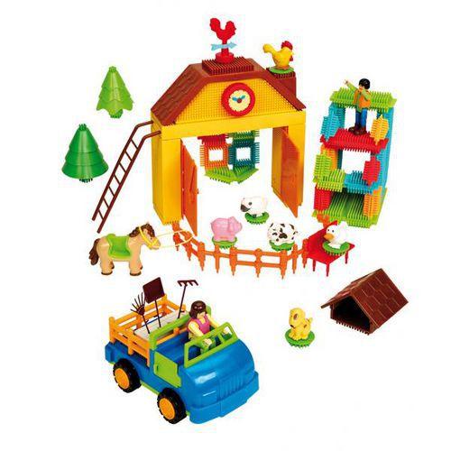 Blocs à picots 'la ferme' + 12 fiches logiques thumbnail image 1