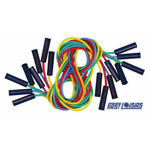 Illustration de : Lot de 8 cordes à sauter