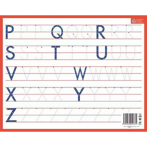 Illustration de : Ardoise majuscules d'imprimerie