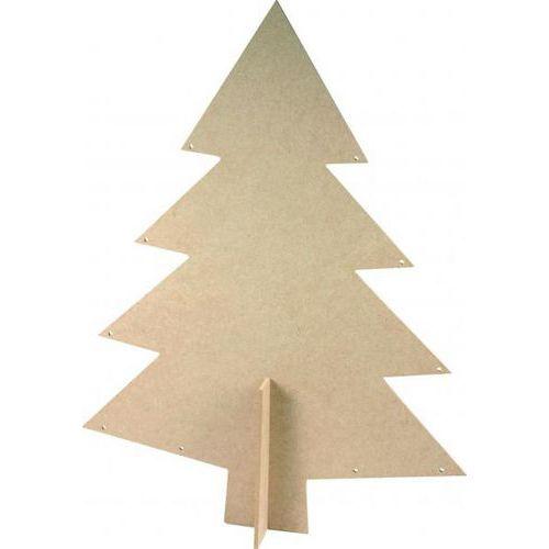 Sapin à décorer. Dim 150 x 200 mm (Lot de 6) thumbnail image 1