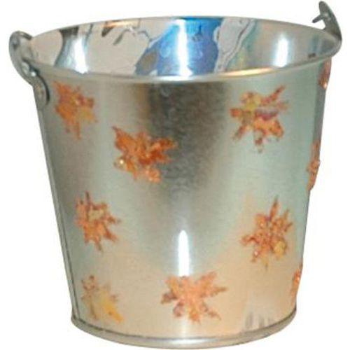 Illustration de : Mini seau en zinc à décorer