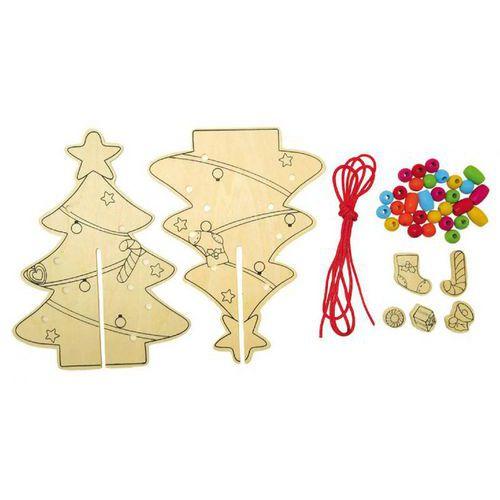 Kit arbre de noël 3D en bois thumbnail image 1