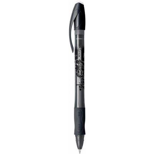 Illustration de : Stylo roller gel Gelocity Illusion - Bic