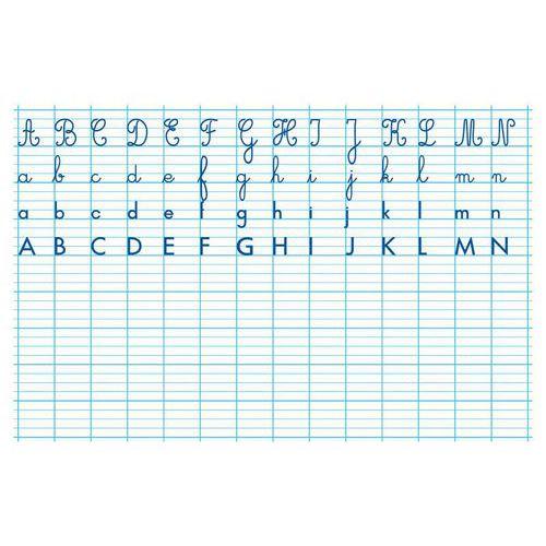 Tableau effaçable à sec 80X120 cm alphabet recto-verso - Bouchut fullname image