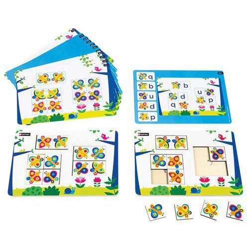 Illustration de : Atelier Luditab - lettres miroirs-Nathan