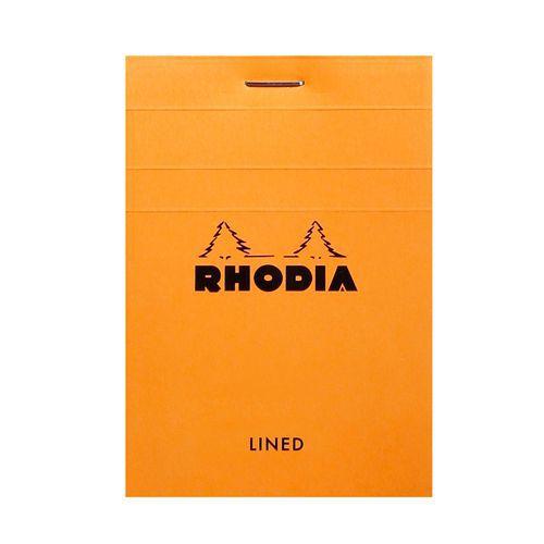 Bloc agrafé orange N 11 7,4x10,5 cm 80 feuillets 80g thumbnail image 1