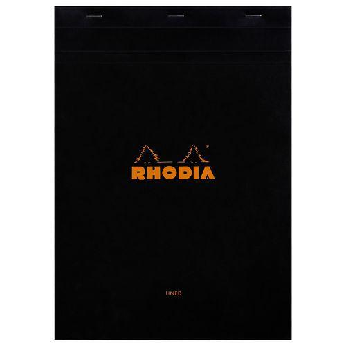 Bloc agrafé noir N 18 21x29,7 cm 80 feuillets 80g thumbnail image 1