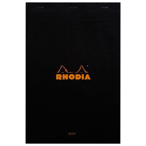 Bloc agrafé noir N 19 21x31,8 cm 80 feuillets uni 80g thumbnail image 1