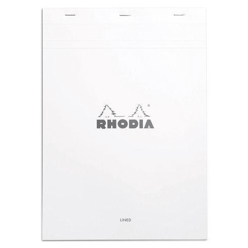 Bloc agrafé blanc N 18 21x29,7 cm 80 feuillets 80g thumbnail image 1