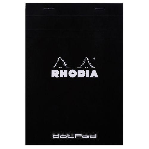 Bloc agrafé noir dotpad N 16 14,8x21 cm 80 feuillets 80g thumbnail image 1