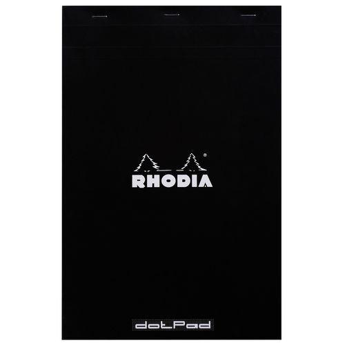 Bloc agrafé noir dotpad N 19 21x31,8 cm 80 feuillets 80g thumbnail image 1