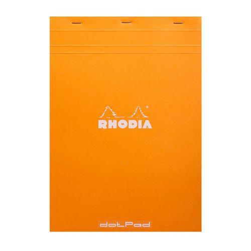 Bloc agrafé orange dotpad N 18 21x29,7 cm 80 feuillets 80g thumbnail image 1