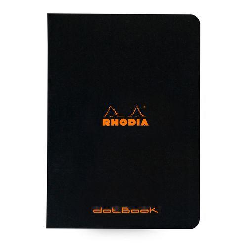 Cahier noir piqué réglure dot - Rhodia thumbnail image 1