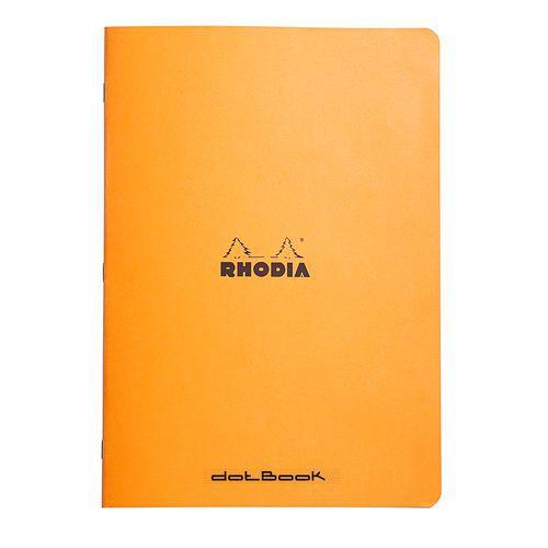 Cahier piqué orange dot 21x29,7 cm 96 pages non détachables thumbnail image 1