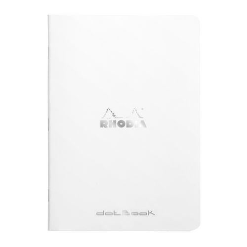 Cahier piqué blanc dot 14,8x21 cm 96 pages non détachables thumbnail image 1