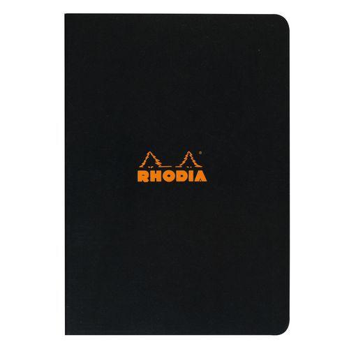 Cahier noir piqué ligné 21x29,7 cm 96 pages non détachables 80g thumbnail image 1