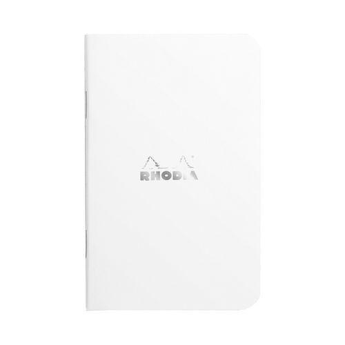 Carnet piqué blanc 7,5x12 cm 48p 5x5 non détachables 80g thumbnail image 1