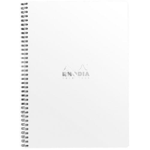 Cahier reliure intégrale ligné + marge et cadre en-tête - Rhodia thumbnail image 1