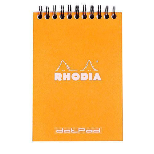 Bloc orange reliure intégrale réglure dot - Rhodia thumbnail image 1