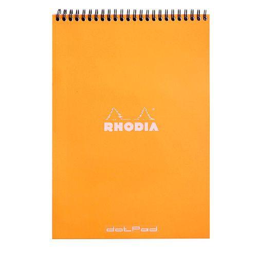 Bloc reliure intégrale orange dot 21x29,7 cm 80 feuillets thumbnail image 1