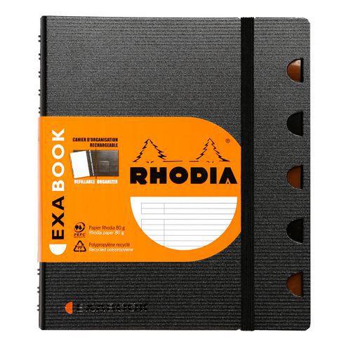 Exabook rechargeable reliure intégrale A5+, ligné+cadre thumbnail image 1