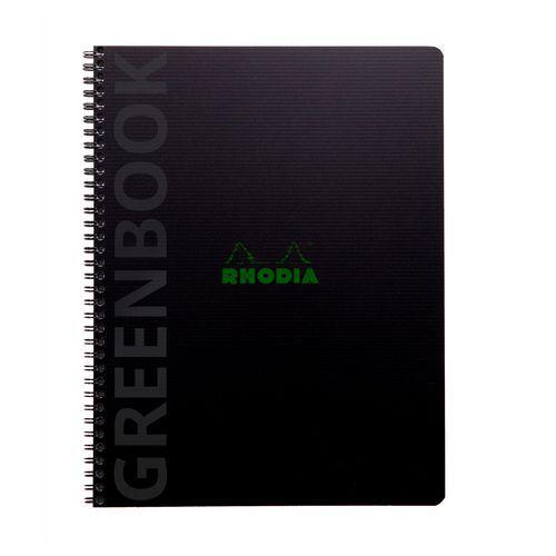 Rhodiactive Greenbook petits carreaux avec marge + cadre A4+ thumbnail image 1