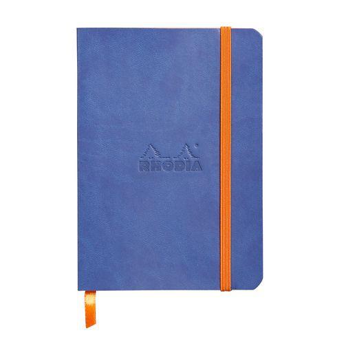 Rhodiarama carnet souple saphir A6 144 pages ligné 90g thumbnail image 1