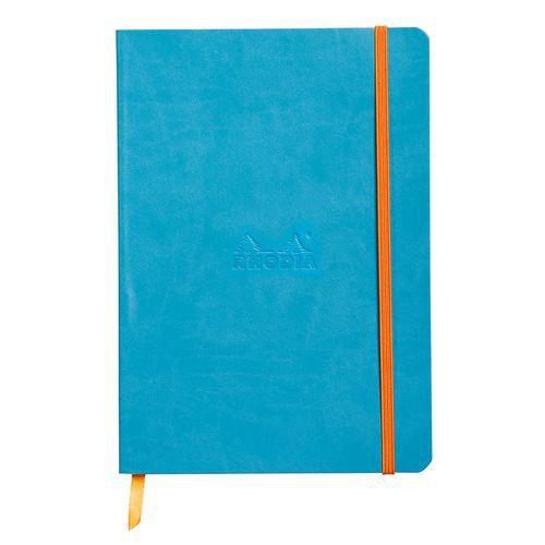 Rhodiarama carnet souple turquoise A5 160 pages dot 90g thumbnail image 1