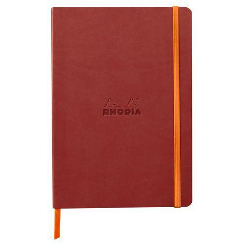 Rhodiarama carnet souple nacarat A5 160 pages ligné 90g thumbnail image 1