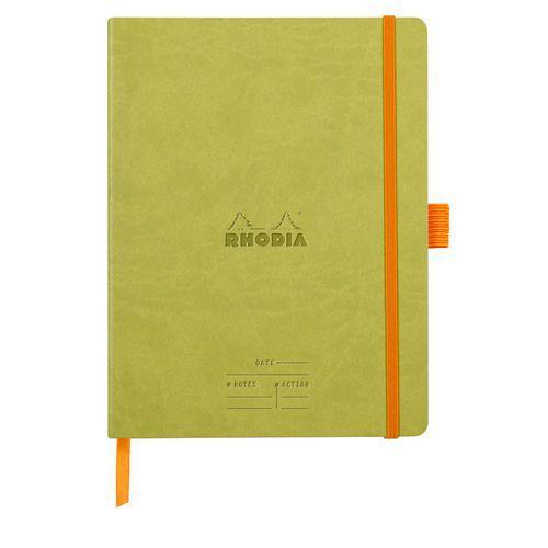 Illustration de : Carnet souple A5+ 16 x 21 cm réglure meeting - Rhodia