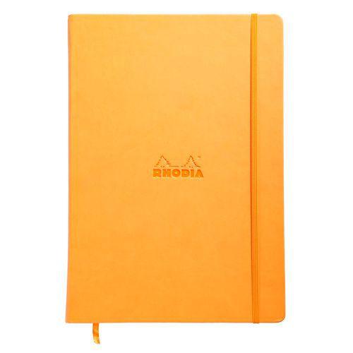 Webnotebook orange A4 192 pages uni fermeture élastique thumbnail image 1
