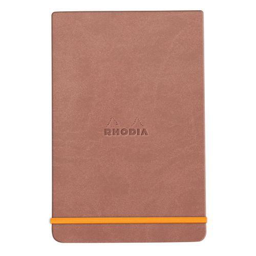 Rhodiarama Webnotepad bois de rose A5 ligné + élastique thumbnail image 1