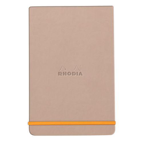 Rhodiarama Webnotepad touche de rose A5 ligné + élastique thumbnail image 1