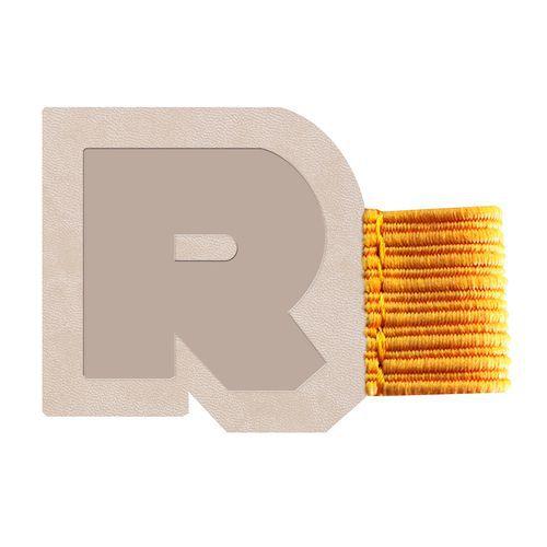 Porte-stylo autoadhésif beige pour blocs carnets et agendas thumbnail image 1