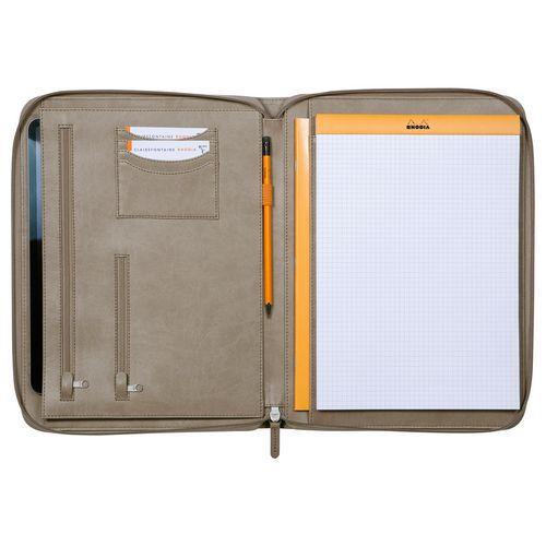 Grand conférencier taupe pour bloc ou carnet format A4 thumbnail image 1