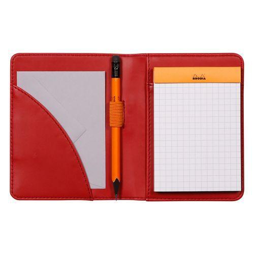Livret porte-bloc n 11 coquelicot pour bloc carnet format A7 thumbnail image 1